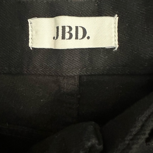 JBD Black Women’s Denim Shorts - Picture 2 of 4
